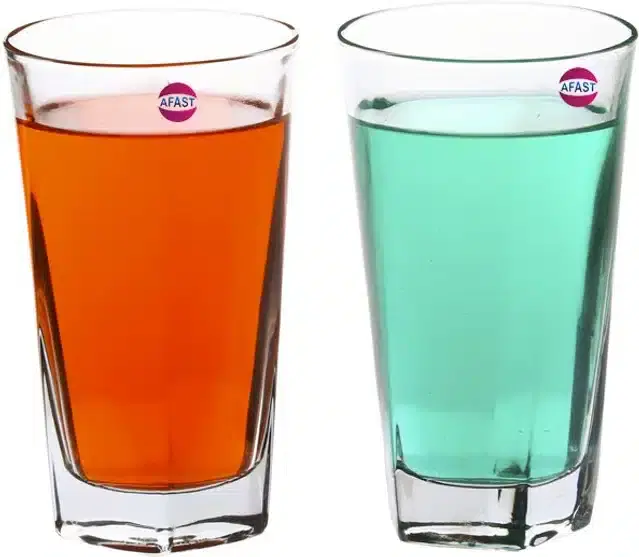 Liquor cum Cocktail Glasses, Transparent, 300 ml, Pack of 2