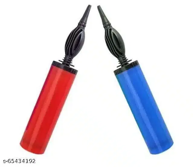 Plastic Inflatable Air Pumps, Multicolor, Pack of 2