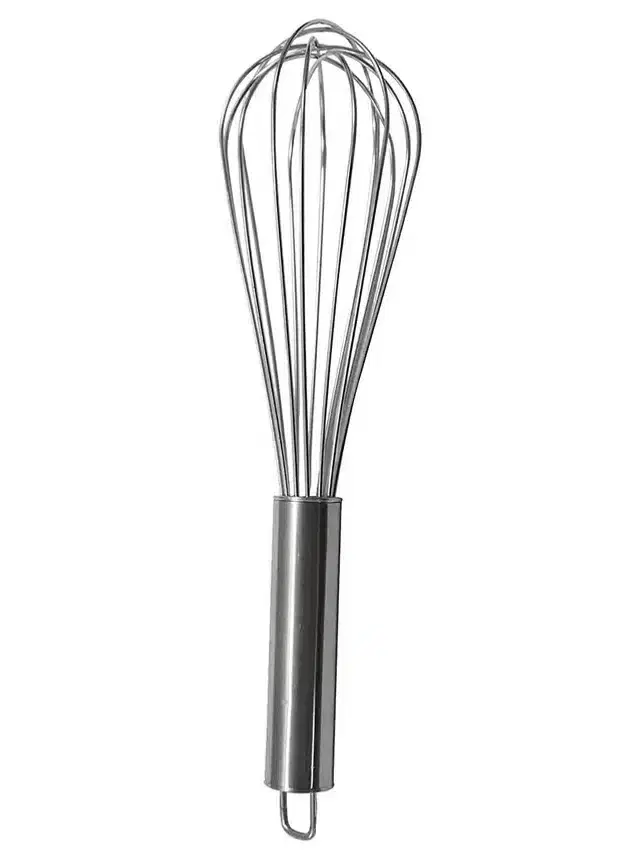 Stainless Steel Balloon Shape Wire Whisk/Egg Beater For Blending, Whisking, Beating, Stirring, Cooking, Baking