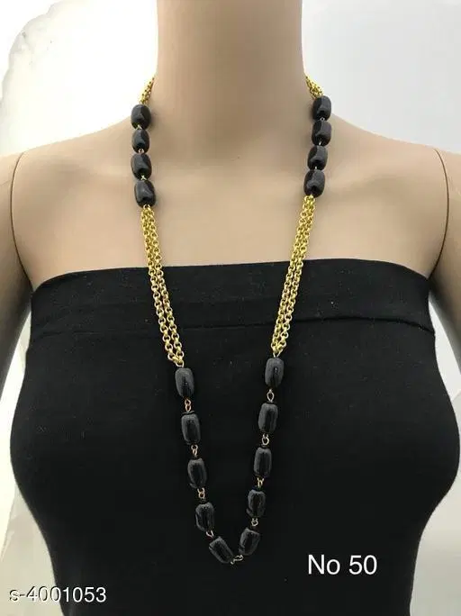 Fancy Alloy Women'S Jewellery Set for Women & Girls, Black