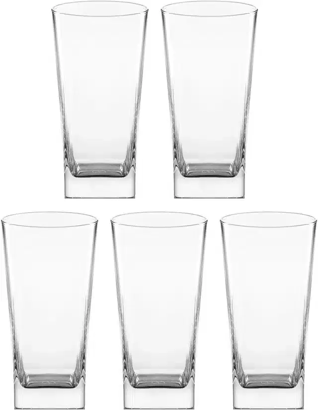 Liquor cum Cocktail Glasses, Transparent, 350 ml, Pack of 5