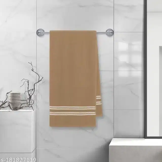 Cotton Bathing Towel, Brown