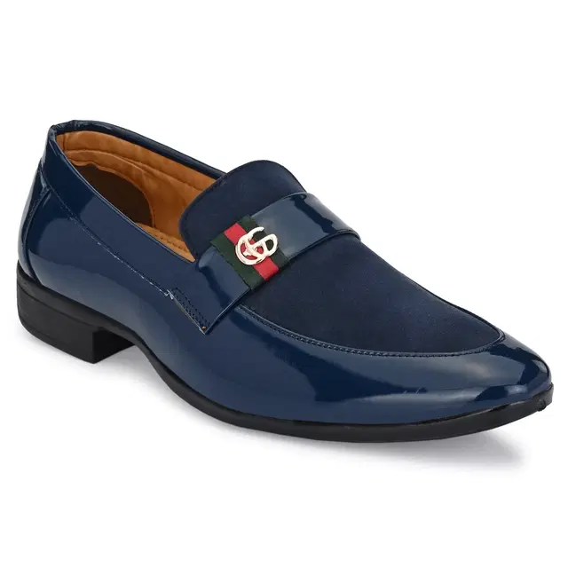 Formal Shoes for Men (Blue, 7)