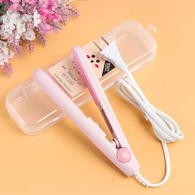 Professional Mini Hair Straightener, Multicolor, 1000 W