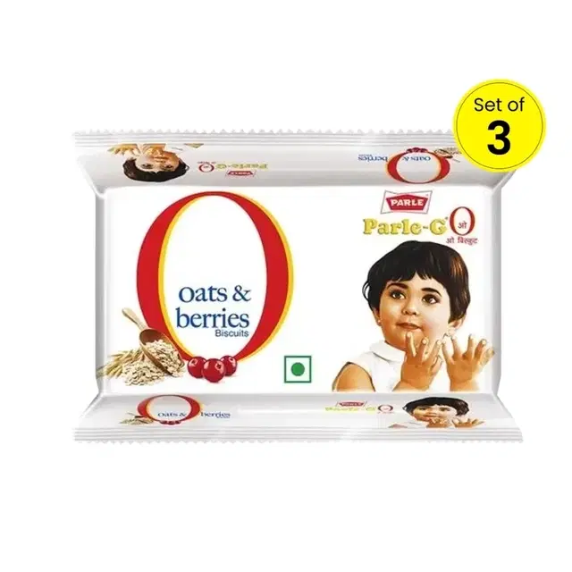 Parle G Oats & Berries 75 g (Set of 3)