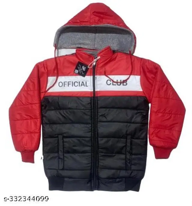 Polyester Jacket for Boys (Multicolor, 3-4 Years)