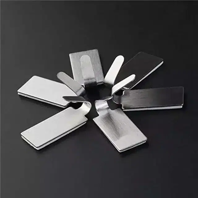 Long Shape Wall Hooks, Multicolor, Pack of 6