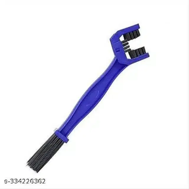 Multi Purpose Bike Chain Cleaner Brush, Blue & Black