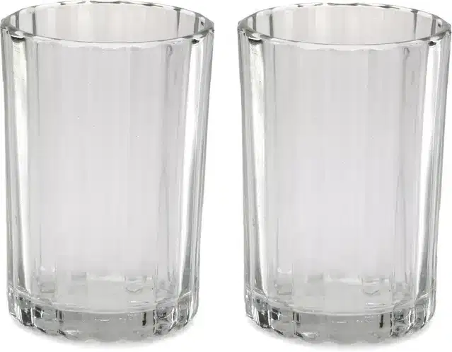 Liquor cum Cocktail Glasses, Transparent, 200 ml, Pack of 2