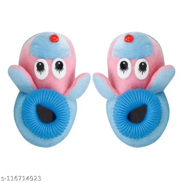 Booties for Infants (Pink & Blue, 0-3 Months)