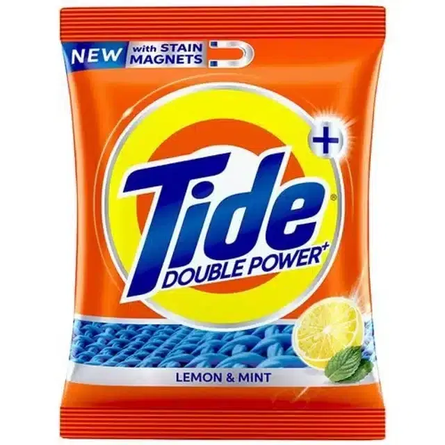 Tide Plus Double Power Lemon & Mint Detergent Powder 1 Kg