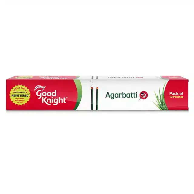 Good Knight Anti Mosquito Agarbatti Pack of 12 Pouches