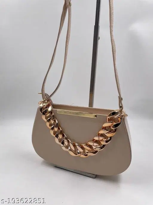 Elegant Sling Bag for Women (Beige)