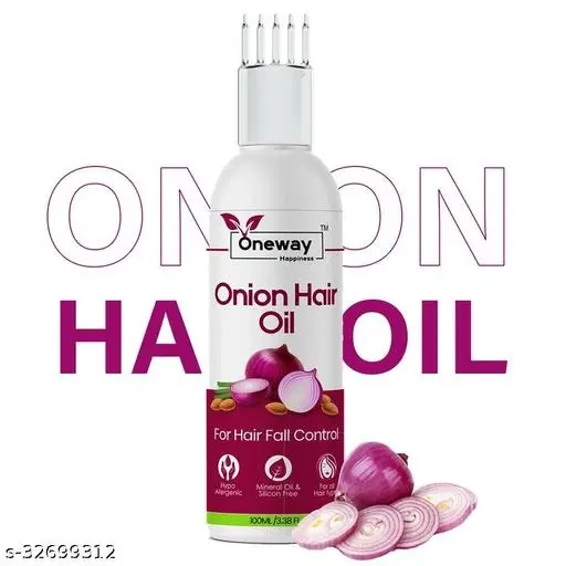 Oneway Happiness Herbal Onion Hair Oil (100 ml)