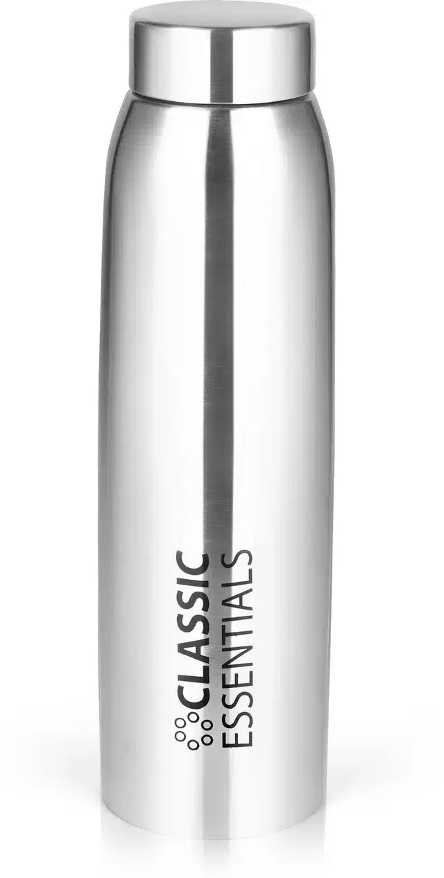 Stainless Steel Water Bottle, Silver, 1000 ml