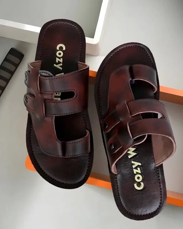 G-Next Men Slippers (Brown, 7)