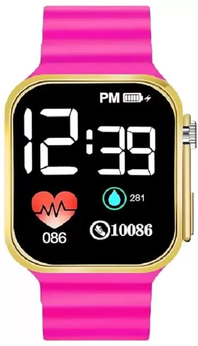 Smartwatch for Men & Women, Pink