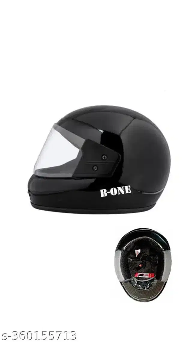 Full Face Helmet for Men & Women, Black
