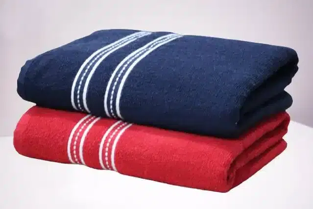 Bath Towel, 27x54 inches, Pack of 2, Multicolor