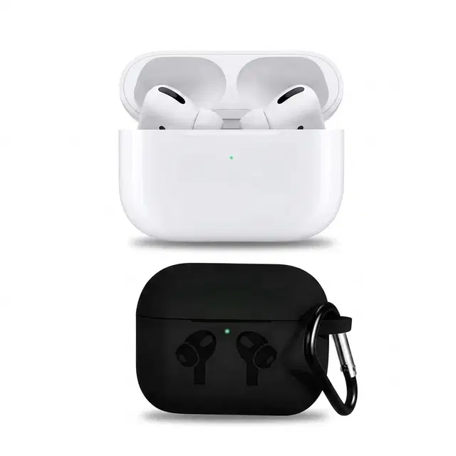True Wireless Bluetooth Headphone Compatible for all Smartphones With 15Hrs Playtime + Case Cover [White, With Black Cover]