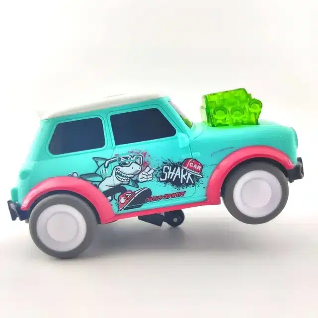 Bobbing Dancing Car Toy, Blue