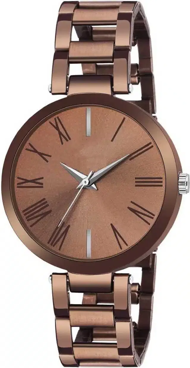 Analog Watches for Women (Brown)