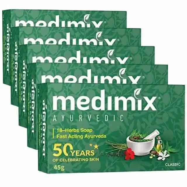 Medimix Ayurvedic Classic 18 Herbs Sabun 5X38 g (Buy 4 Get 1 Free)