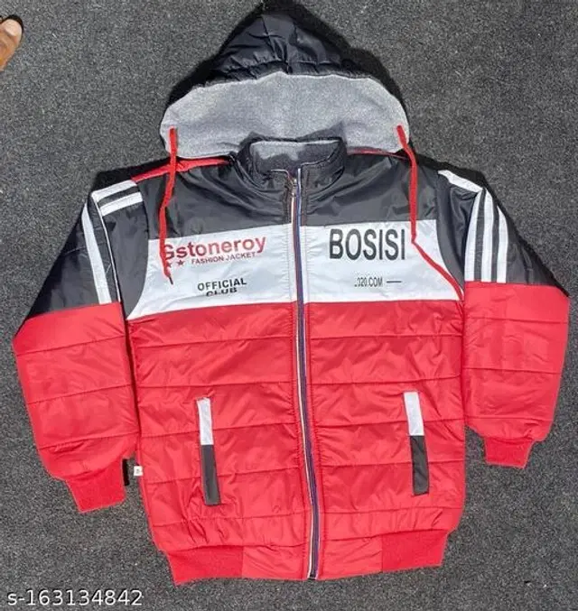 Polyester Jacket for Boys (Multicolor, 18-24 Months)