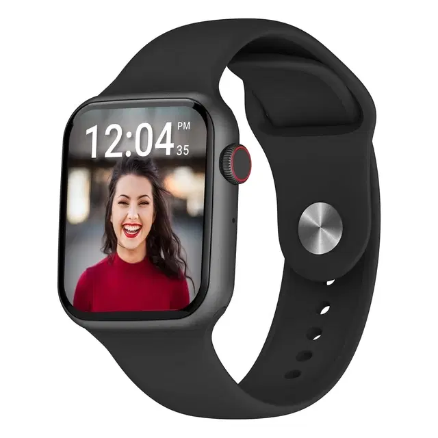 I8 Pro Maxx Smart Watch for Men & Women, Black