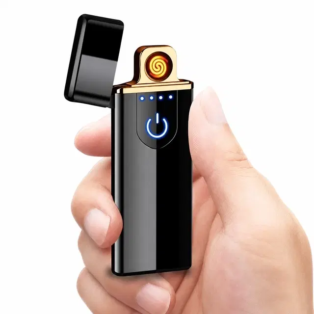 Rechargeable Non Flammable Lighter [Black] AS