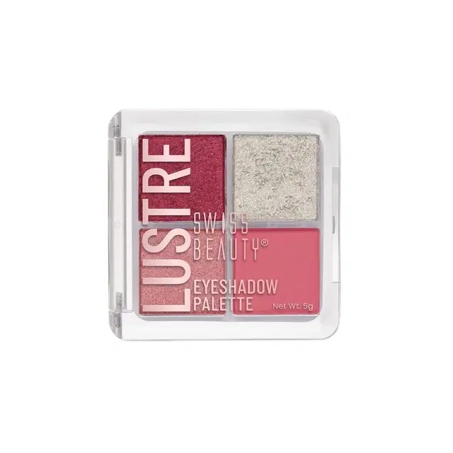 Swiss Beauty Lustre Eyeshadow Palette, Shade- Rose And Petals, 5 g