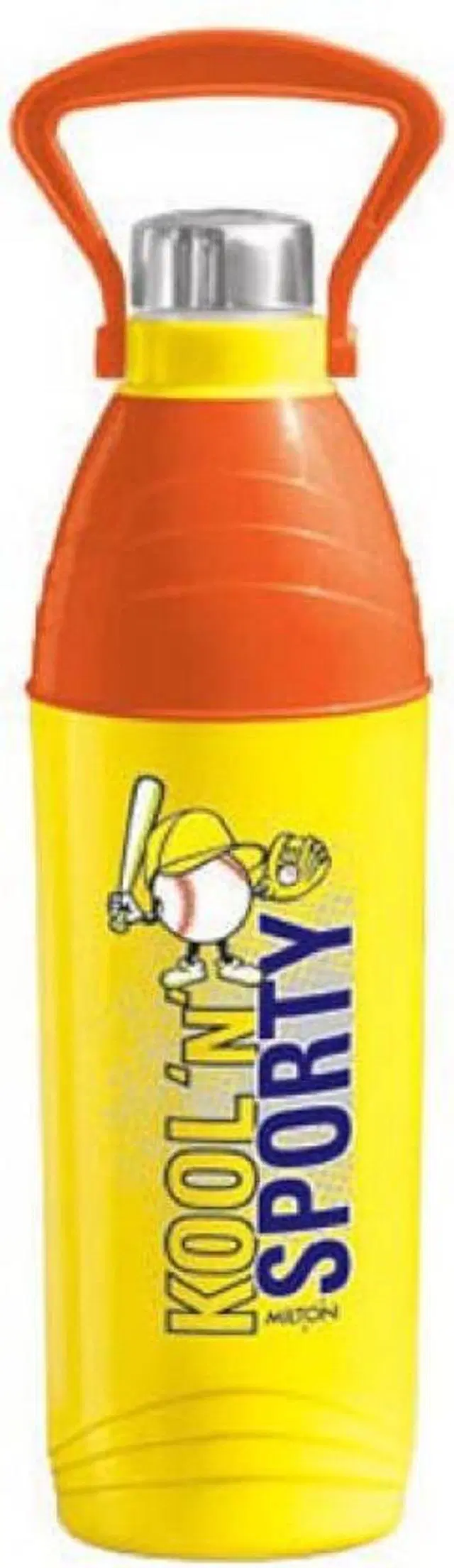 Milton Plastic Water Bottles, Yellow, 1800 ml