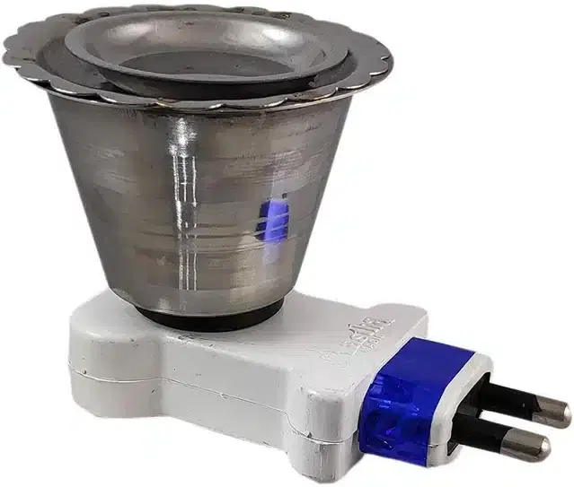 Electric Incense Burner, Silver, M