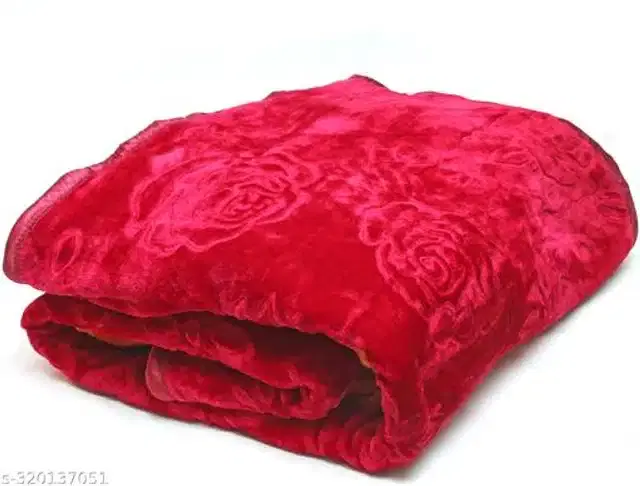 Microfiber Double Bed Blanket, Multicolor