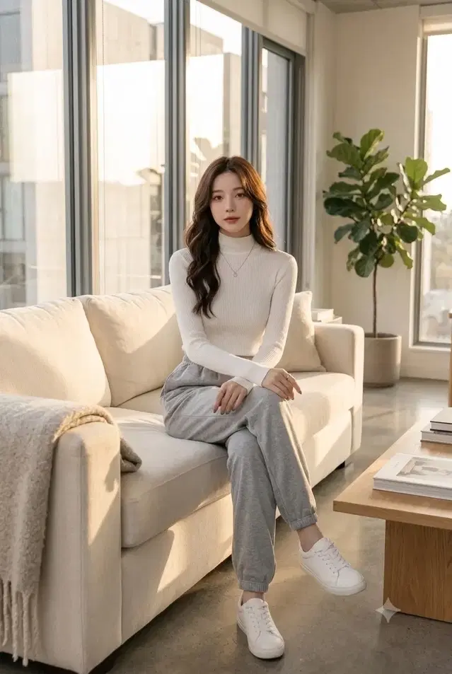 Cotton Blend Sweater for Women (Black, Free Size)