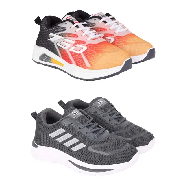 Casual Shoes for Kids, Pack of 2 (Multicolor, 1)