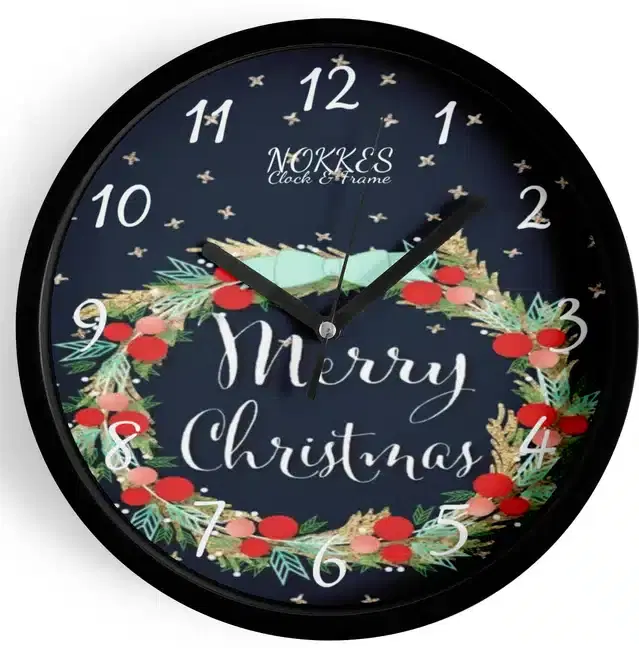 Christmas Analog Watch for Home, Multicolor, 7 Inches