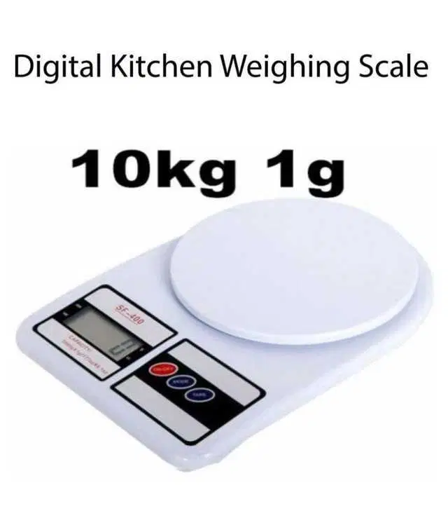 Kemtech Digital Kitchen Weighing Scales Weighing Capacity, 10 Kg, S-119
