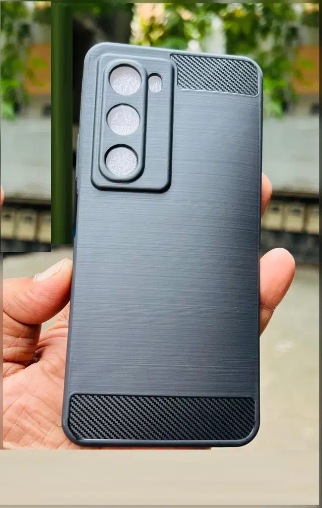 Silicone Mobile Back Cover for itel C671L / Itel_City 100 (Black)