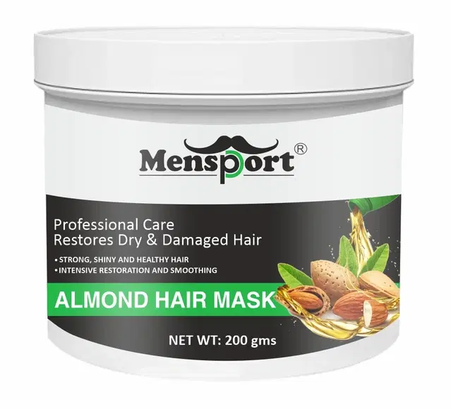 Mensport Almond Protein Hair Mask, 200 g