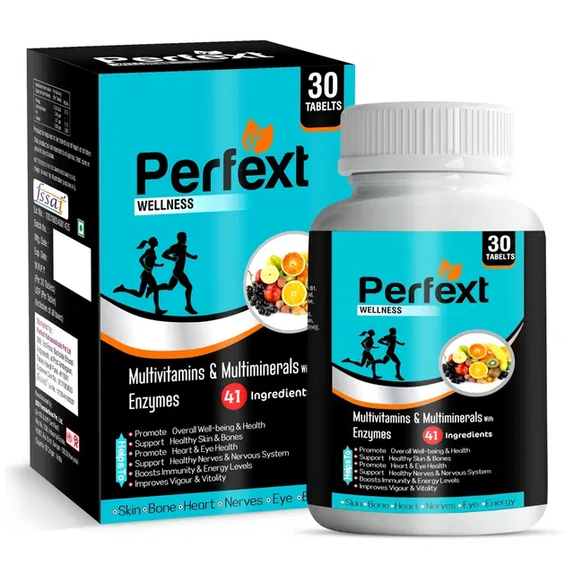 Perfext Multivitamin Tabs with Probiotics – 30 Tabelts