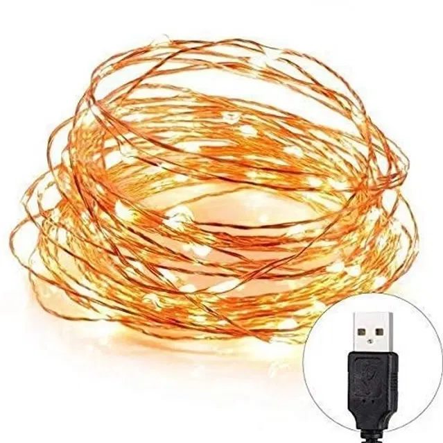 Mprow 10 Meter Usb Fairy Light For Garden Plants And Balcony