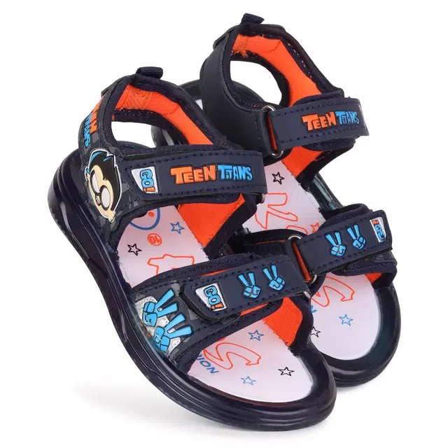 Sandals for Boys (Navy Blue, 7C)