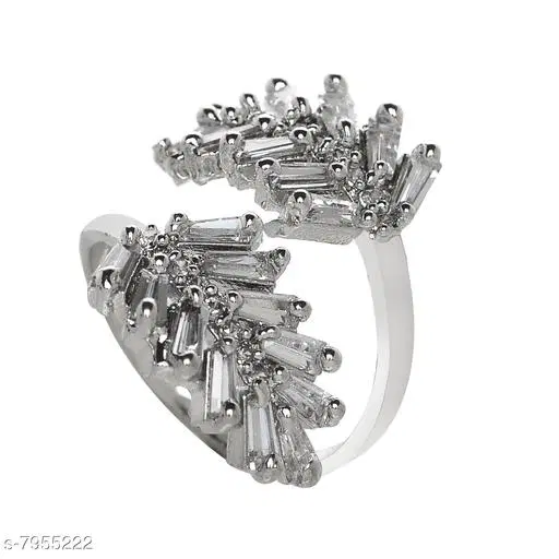 Rings for Women (Silver, Free Size)