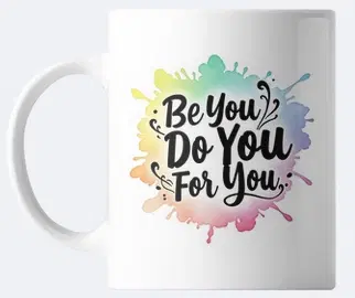 Ceramic Gifting Mug, White, 330 ml