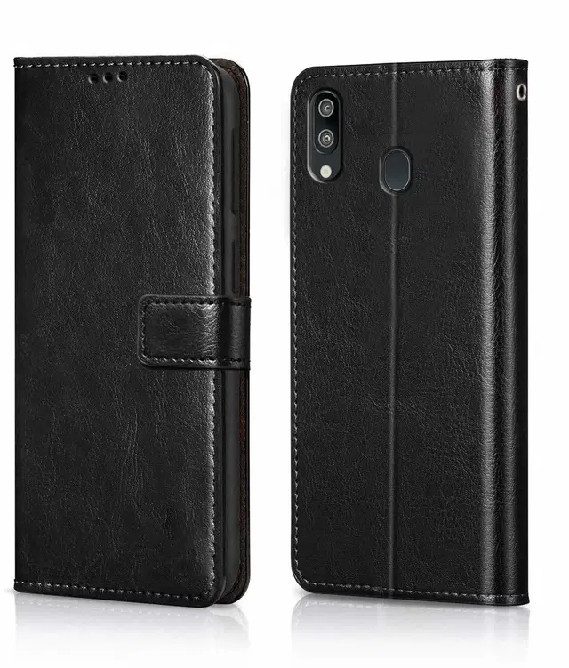 Flip Mobile Cover for Samsung Galaxy M20, Multicolor
