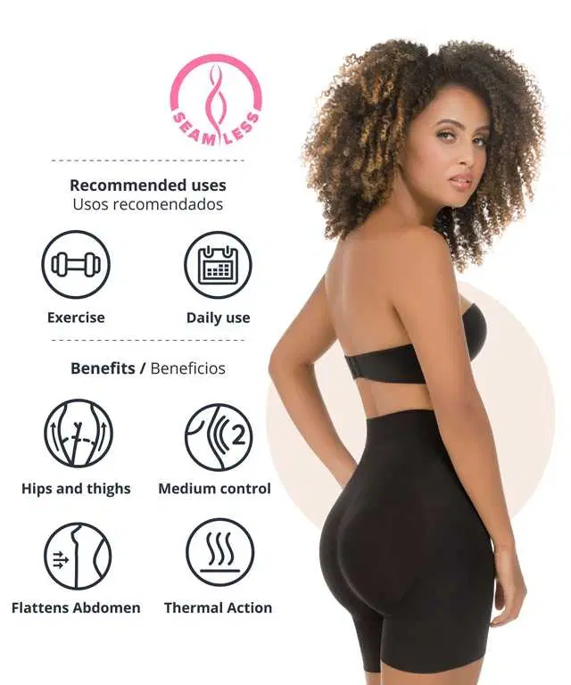 Women's Spandex & Nylon Waist Shapwear (S829)