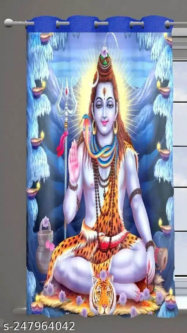 Curtains for Temple, Multicolor, 5 Feet