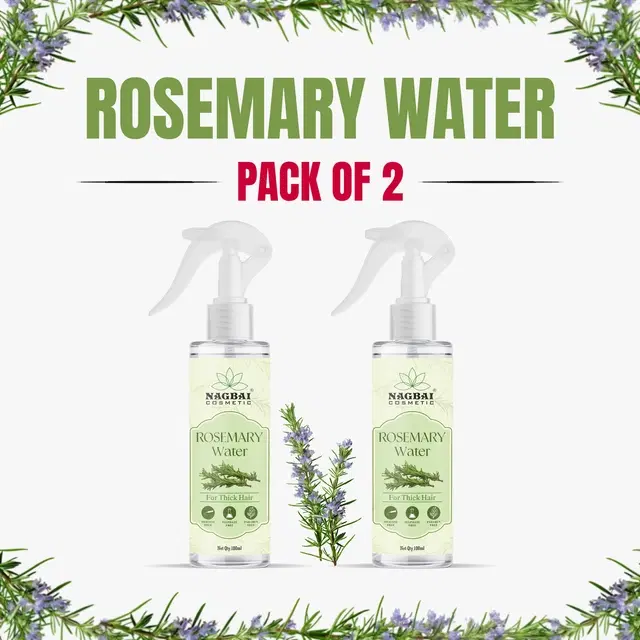 Rosemary Water Spray for Hair, 100 ml, Pack of 2