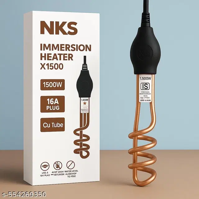Copper Immersion Rod ,Multicolour, 1500 Watts